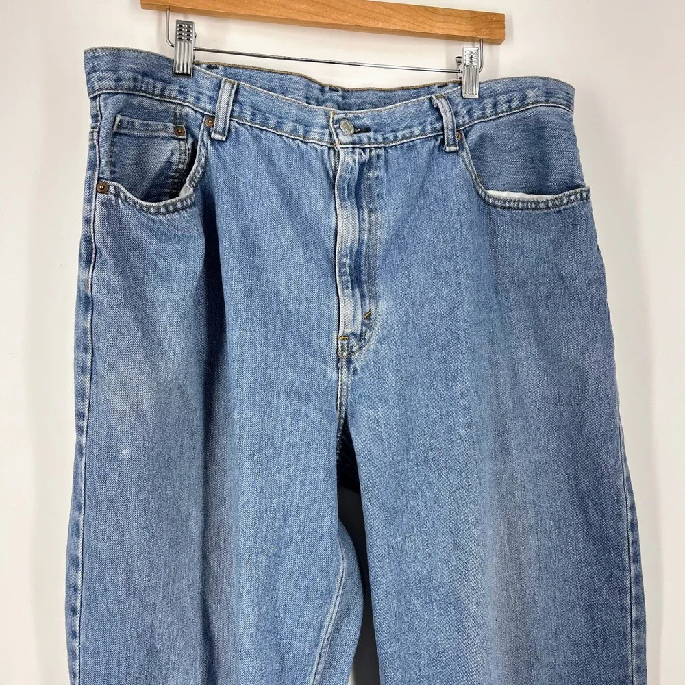 Levis 560 Comfort Fit Jeans Mens 40x34 Blue Medium Wash Loose Tapered‎ Denim